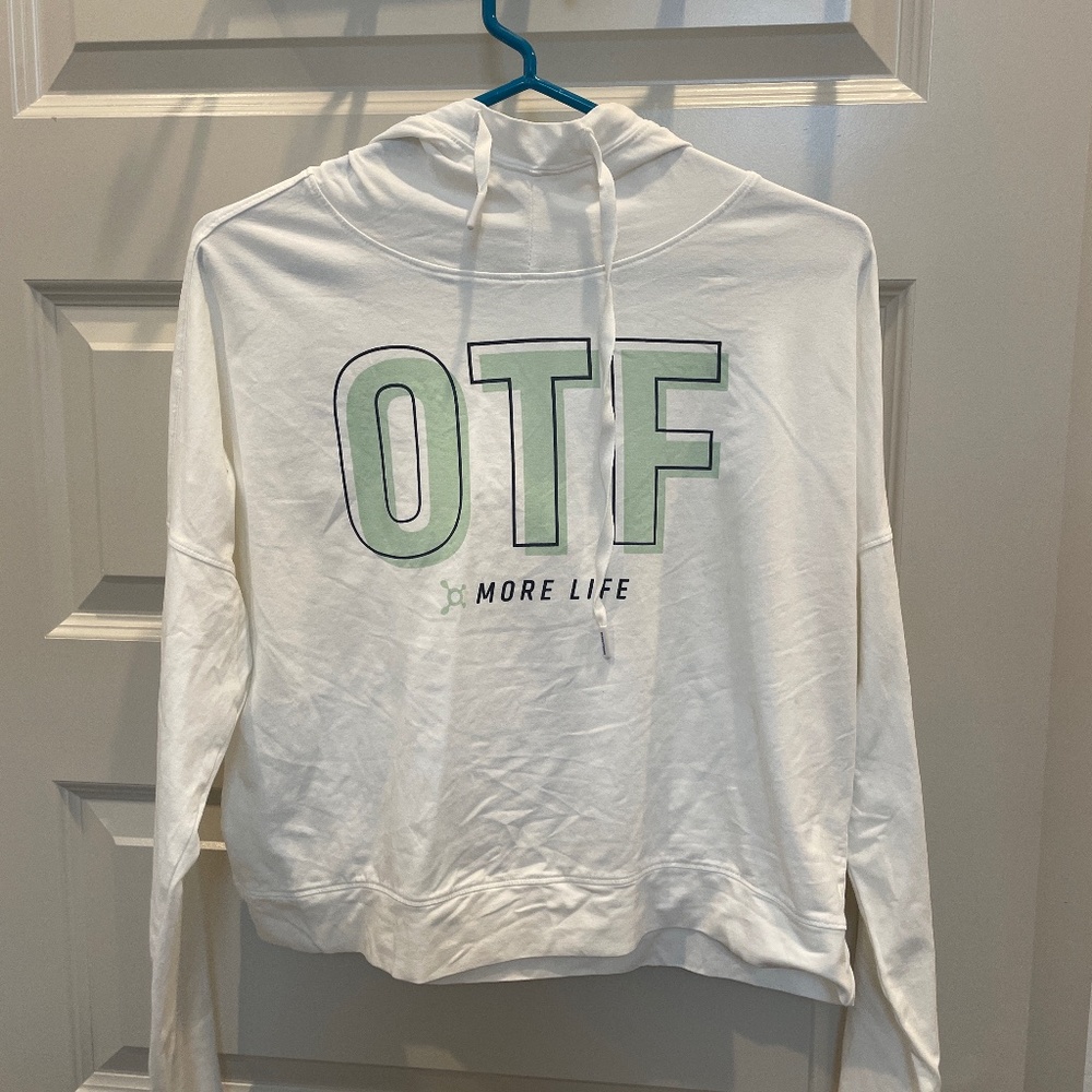 Long sleeve cropped OTF hoodie